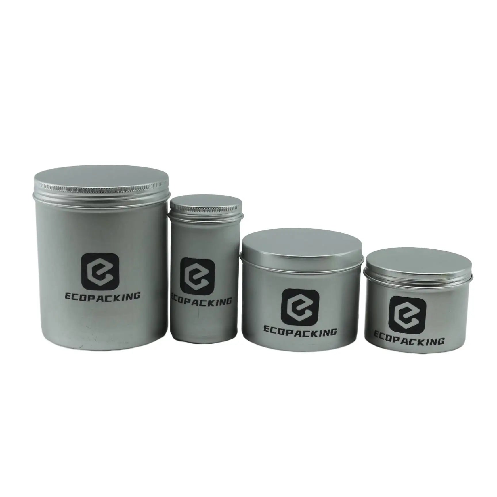 10ml 15ml 25ml 30ml 50ml 60ml 80ml 100ml Aluminium Jar 50g Ointment Container 50 ml Flat Aluminium Tin - 图片 5