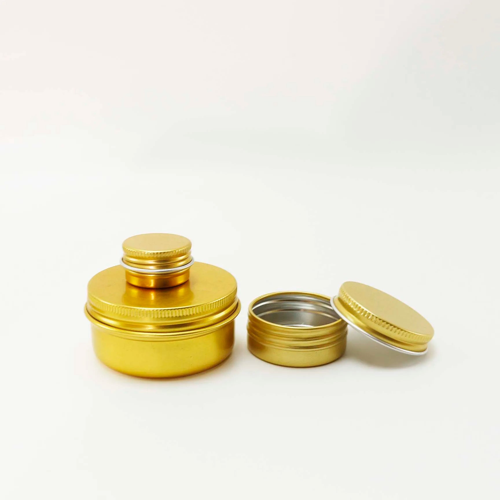 Wholesale Metal Box Can Lip Balm Tins for Candles Cosmetic Container Aluminium Jar - 图片 6