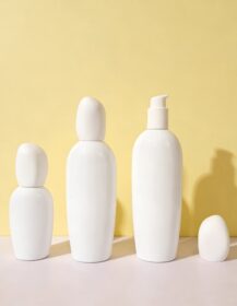 30ml 50ml 100ml 120ml Luxury Lotion Hair Serum Cosmetic Oil Empty Glass Pump Bottle for Skin Care Set