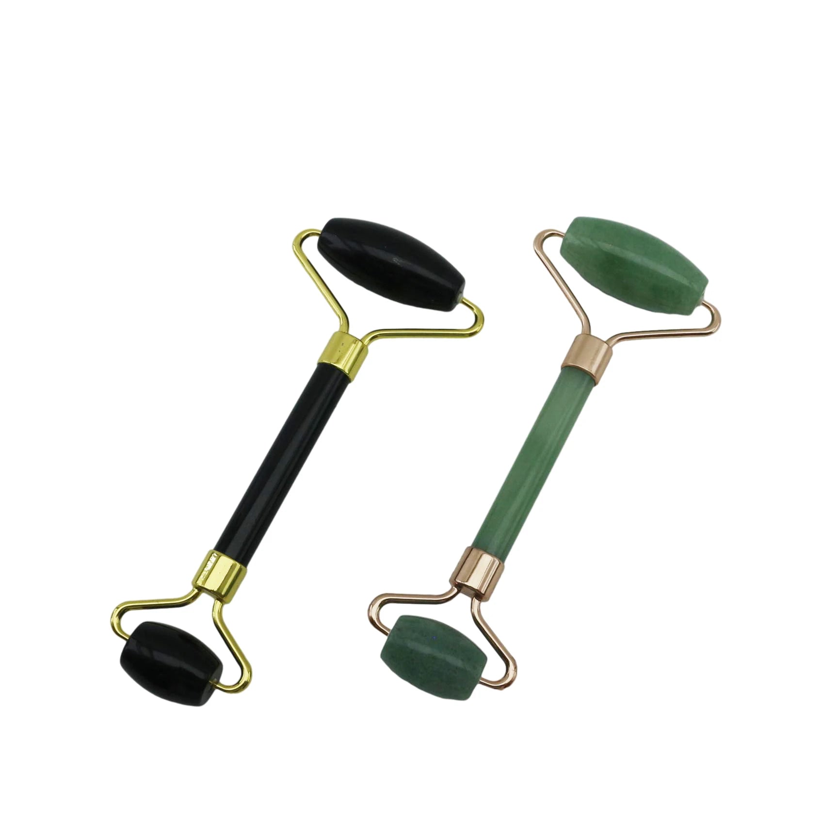 Factory Custom 100% Natural Crystals Pink Guasha Jade Stone Facial Massage Gua Sha Scraping Tool - 图片 6