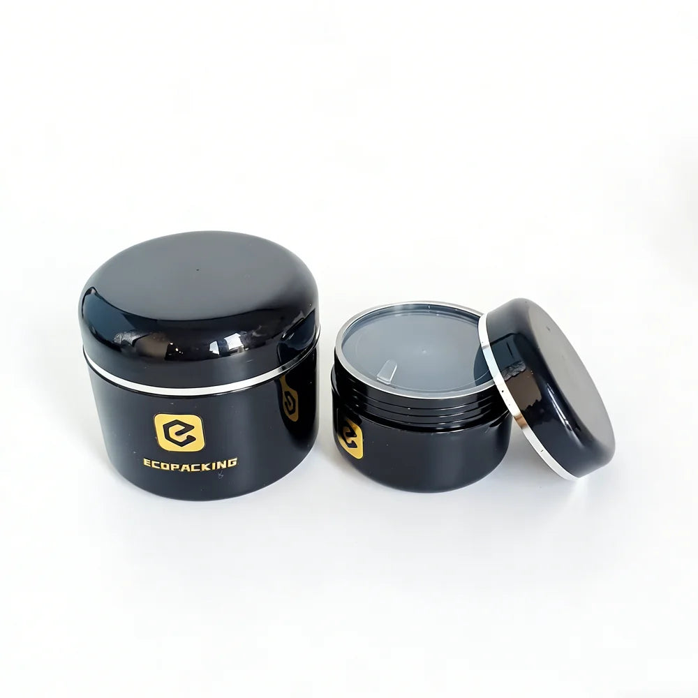 5ml 10ml 15ml 20ml 30ml 50ml 100ml 150ml 200ml 250ml 500ml PP Plastic Cosmetic Jars with Lids - 图片 6
