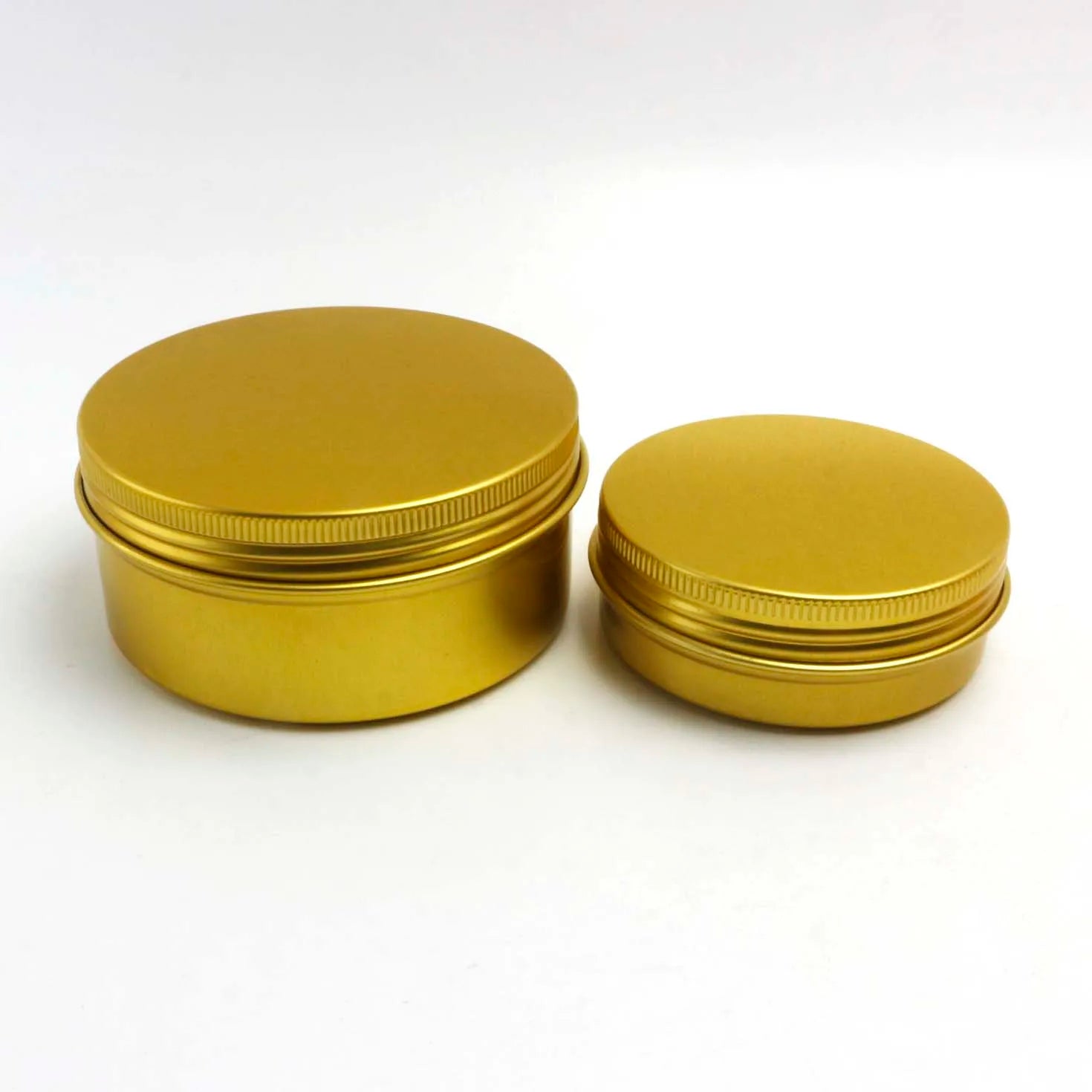 Custom Printed Aluminum Tin 1oz 2oz 3oz 4oz 5oz 6oz Metal Aluminum Candle Tin Can Jars - 图片 11