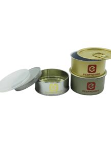 Empty Tuna Can Packing for Matcha Coffee Tin Can