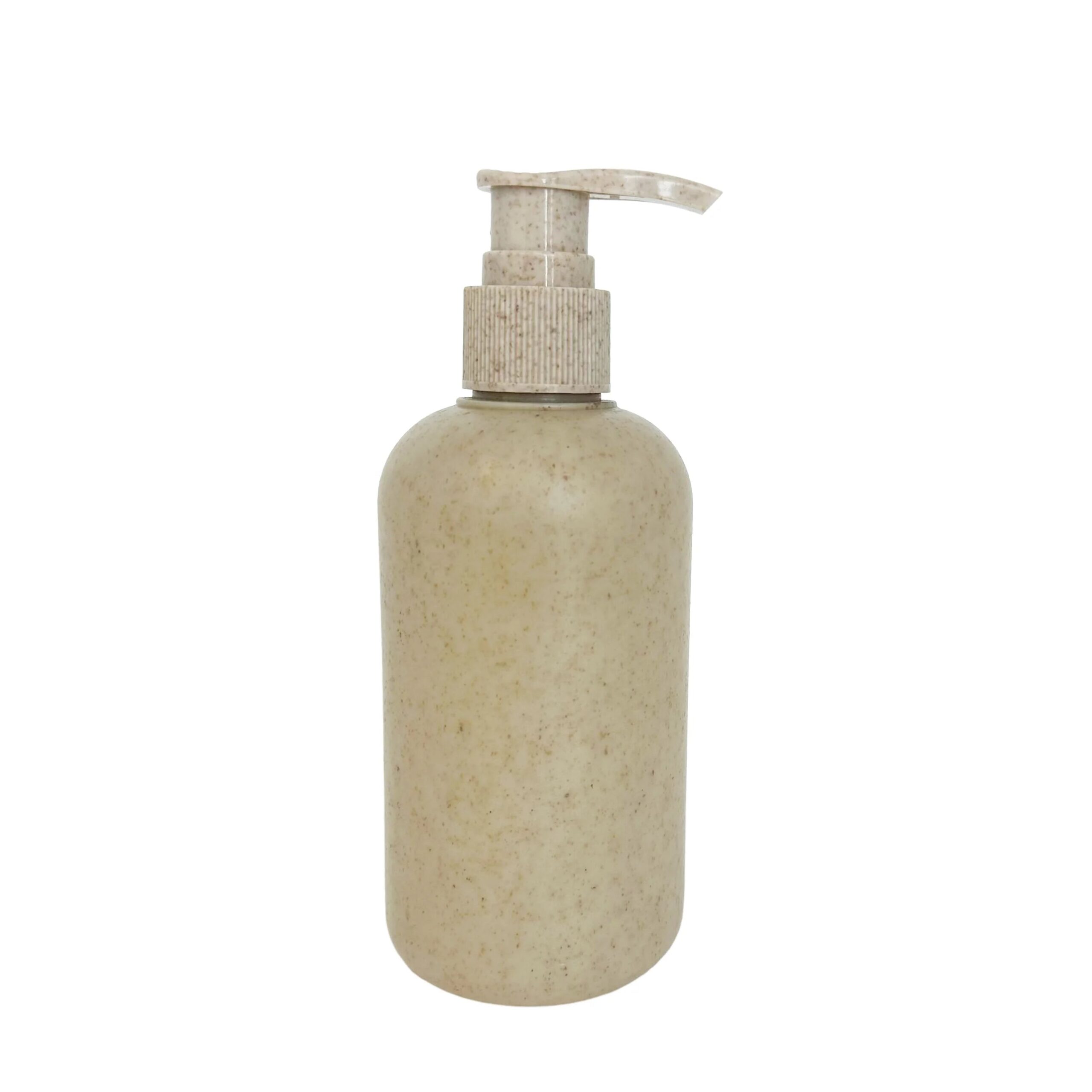 Eco Friendly Bio Wheat Straw Plastic Compostable Pump Shampoo Squeeze Bottle for Soap Oil Cosmetic 30ml 50ml 100ml 250ml 500ml - 图片 2