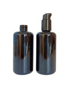Luxury Cosmetic Packaging Glass Lotion Pump Bottle for Skin Care Packaging Serum Lotion Hair Oil Bottle 200ml 6oz