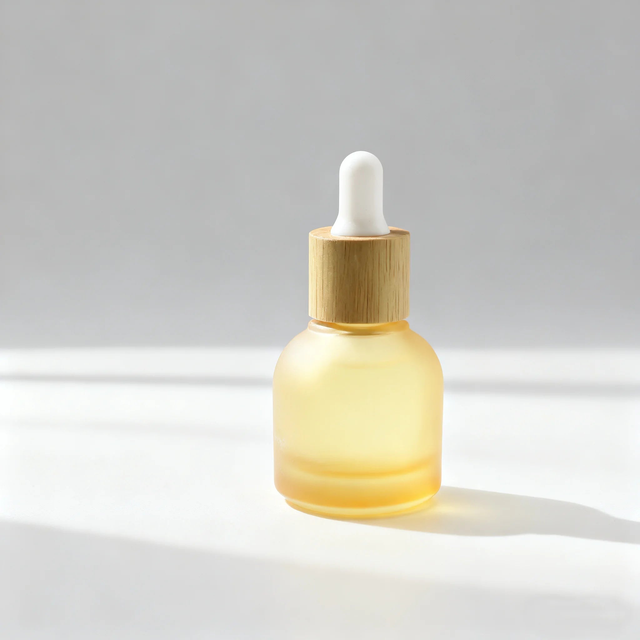 10ml Portable Bamboo Lid Dropper Bottle Travel Cosmetic Dispenser for Essential Oils Lotions Serums - 图片 6