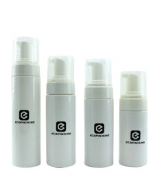 Custom Empty 50ml 100ml 150ml 200ml Plastic Shampoo Foam Bottle Soap Foam Pump Bottle for Skincare Packaging