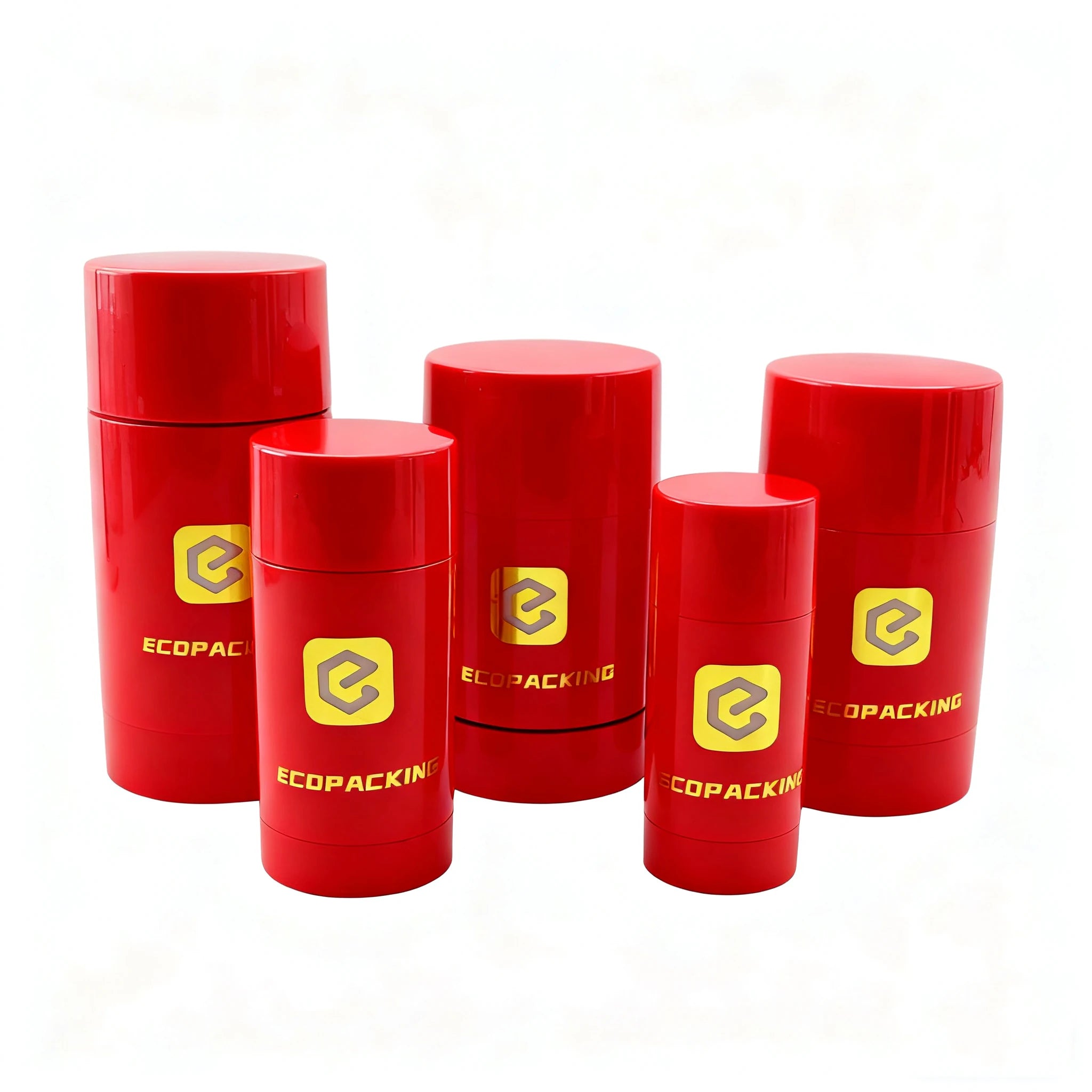 Custom Logo Printed PP AS Deodorant Packaging Stick Round Twist-up Roll on Deodorant Container Cosmetic Packaging - 图片 6