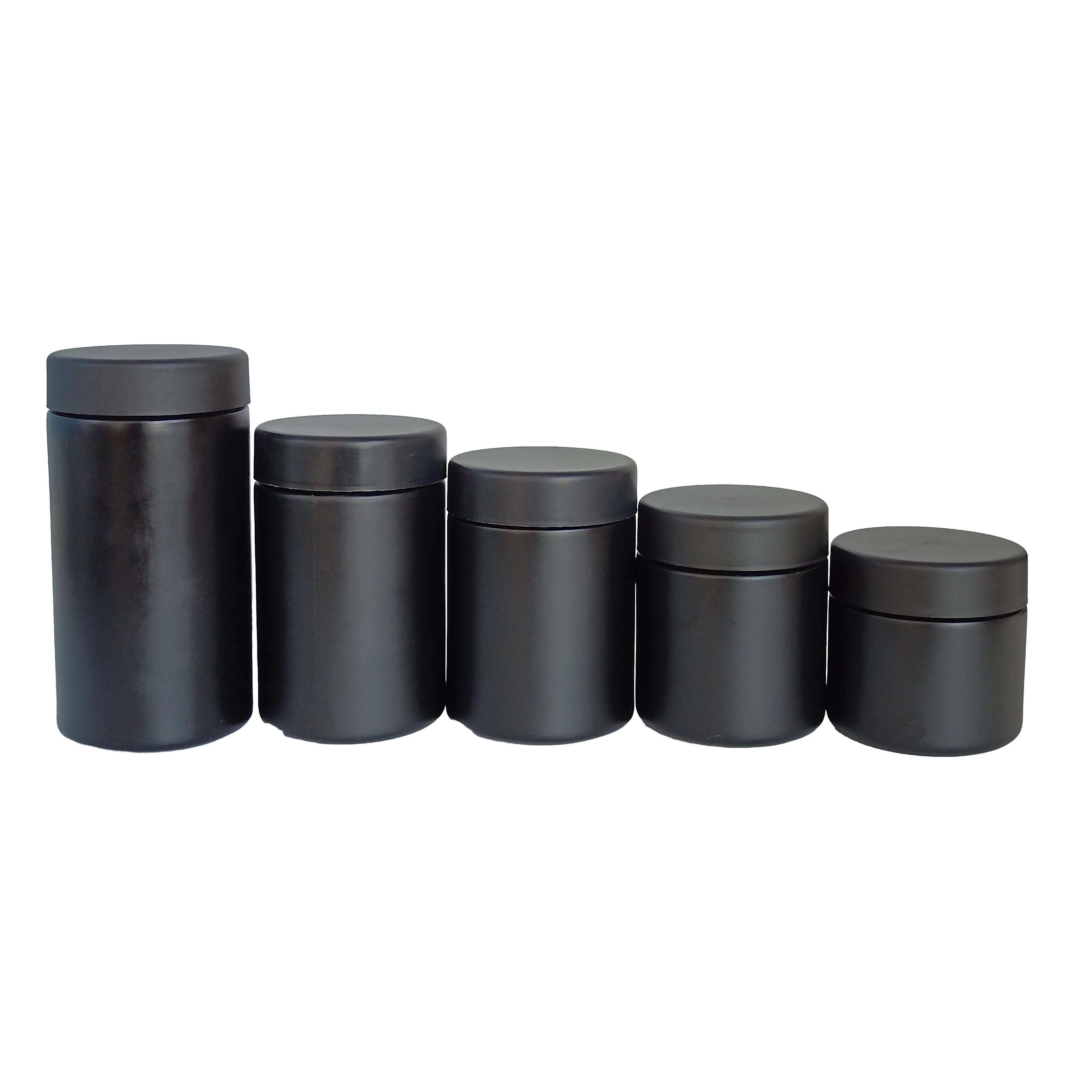 Custom Empty Dry Flower Tea Glass Supplement Jar Cap Child Proof 30ml 50ml 60ml 90ml 100ml 120ml 150ml 180ml 300ml Plastic - 图片 5