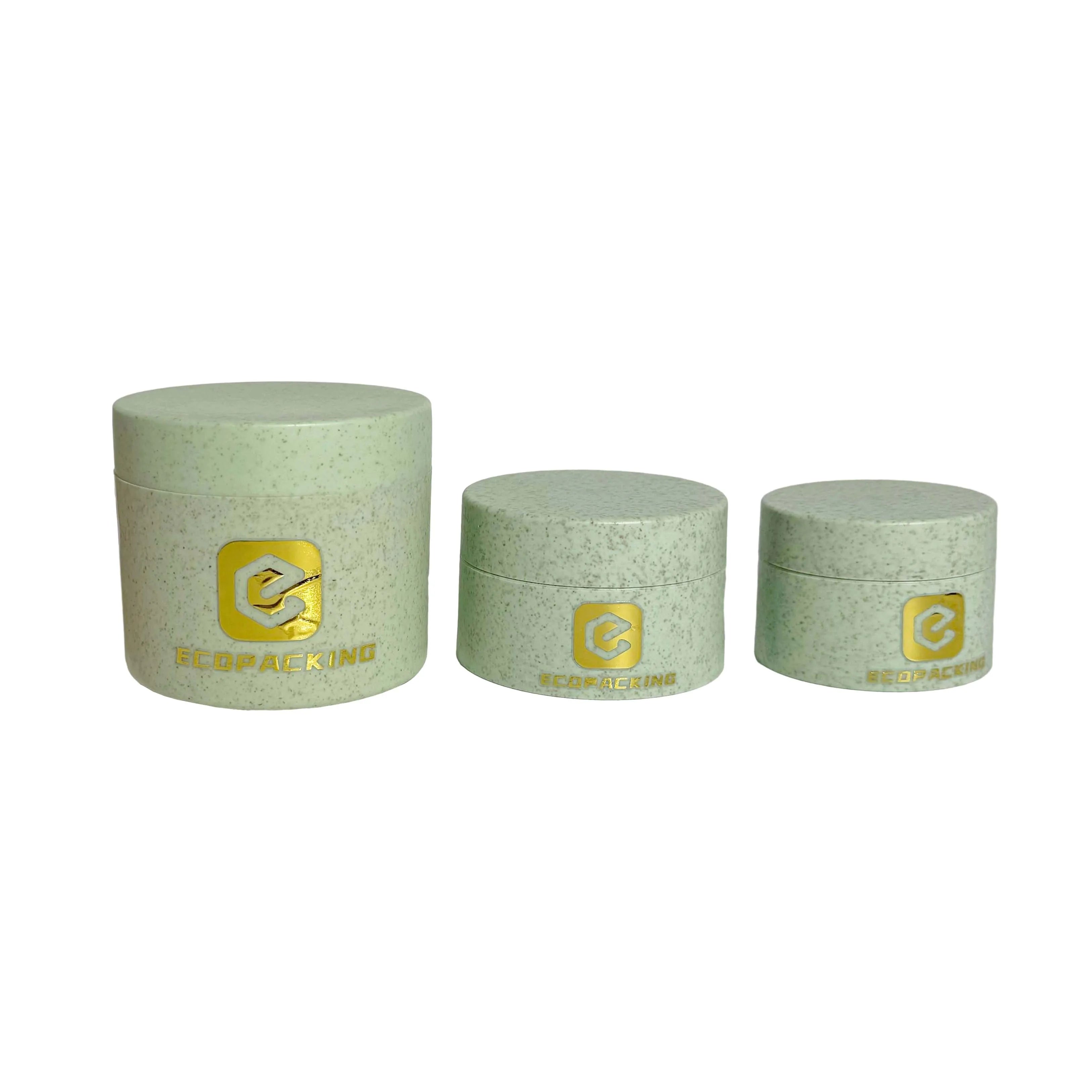 Empty Skin Care Jar 30g 50g Wheat Straw Plastic Cream Container Cosmetic Jar Set - 图片 8