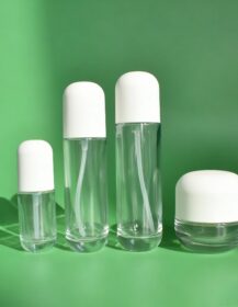 Heavy Duty Glass Lotion Pump Bottle Luxury for Foundation Cream Body Lotion Serum Essential Oil 30ml 100ml 120ml