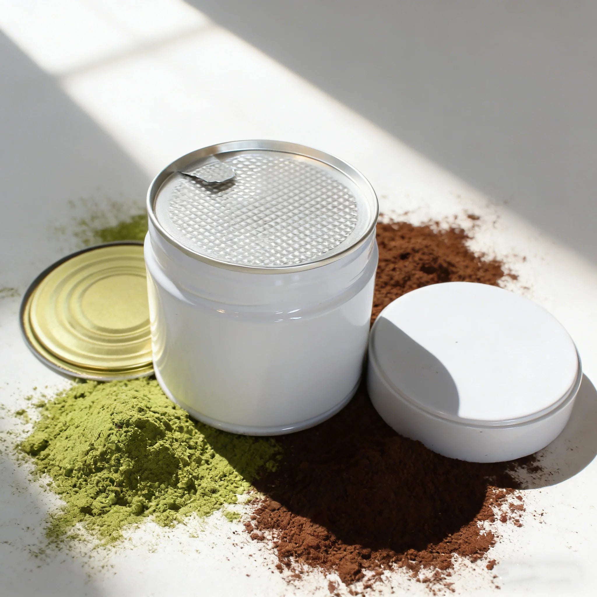Wholesale Empty Tea Tin Can in Bulk Metal Tin Can Wholesale 100g 30g 50g Matcha Tin Container 60x68mm 60x60mm - 图片 6