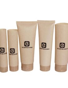 Cosmetic Packaging Sugarcane Wheat Straw Tube Biodegradable Plastic Shampoo Hand Cream Body Lotion Soft Squeeze Tube C888