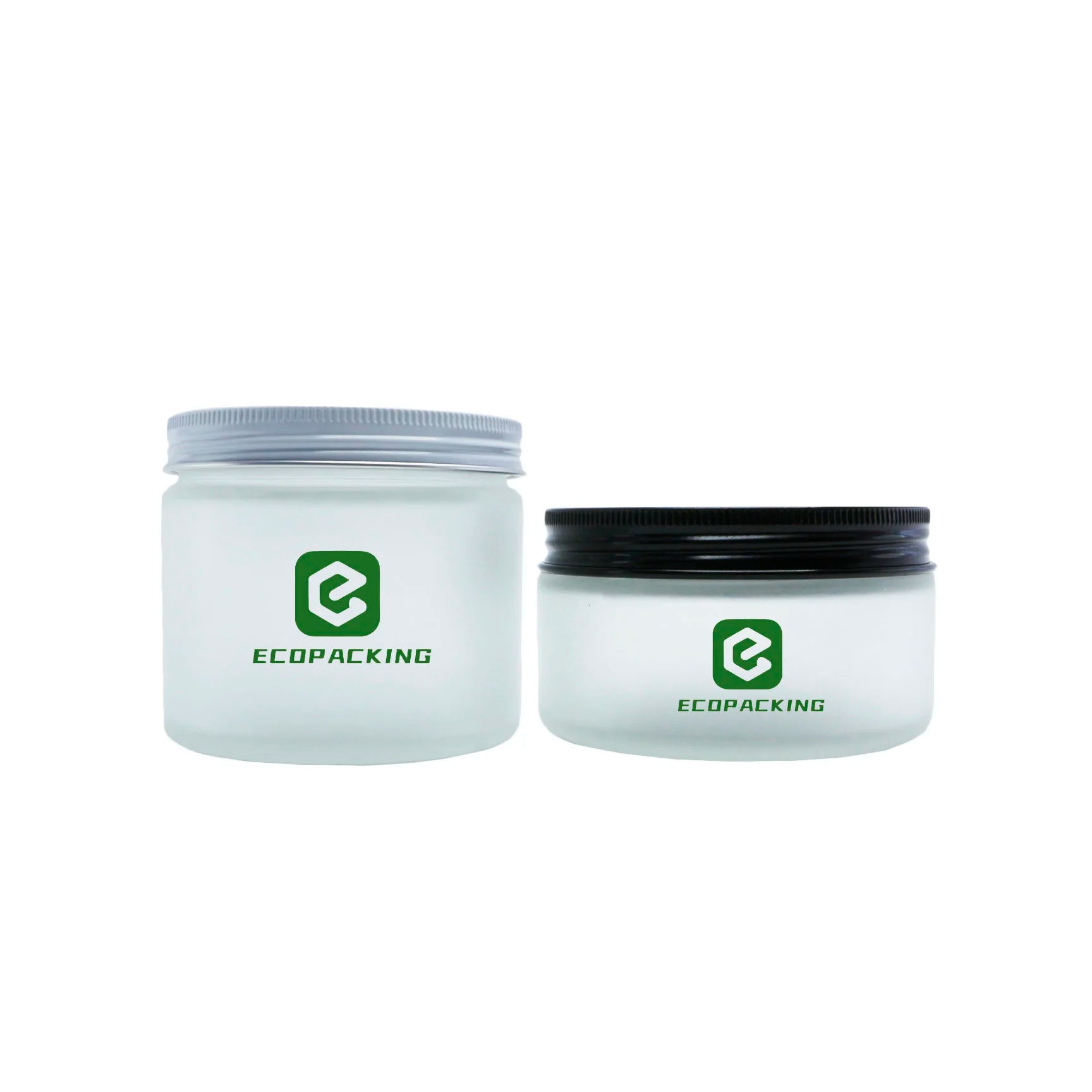 Natural Round Glass Cosmetic Cream Jars With Wood Cap 200ml Bamboo Top for Scrub Cosmetic Jar - 图片 7
