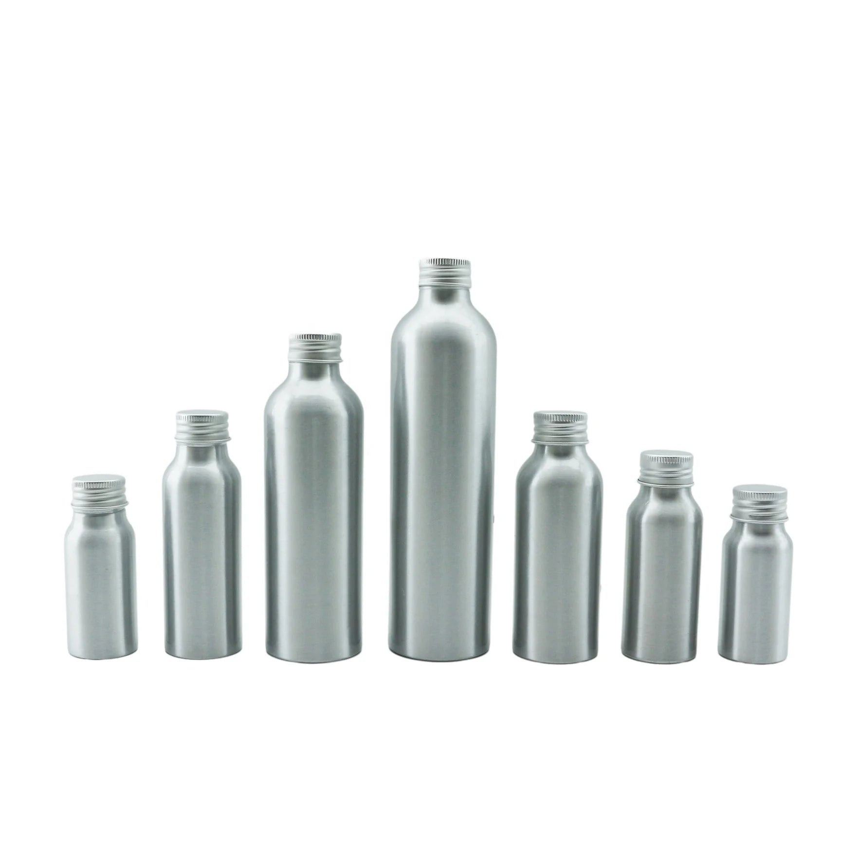 30ml 50ml 100ml 250ml 500ml Food Grade Custom OEM Water Drinking Beverage Aluminum Bottle for Juice Packaging - 图片 3