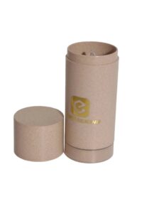 Biodegradable Eco 15ml 30ml 50ml 75ml Refillable Container Twist up Stick Wheat Straw Deodorant Antiperspirant Packaging