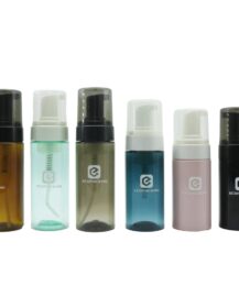 Custom Color Amber Black Blue pink Foam Pump Bottle 50ml 60ml 80ml 100ml 120ml 150ml 200ml Plastic Soap Bottle