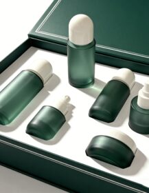 30ml 50ml 100ml 120ml 30g 50g Cosmetic Packaging Frosted Glass Lotion Spray Serum Bottle Set for Skin Care