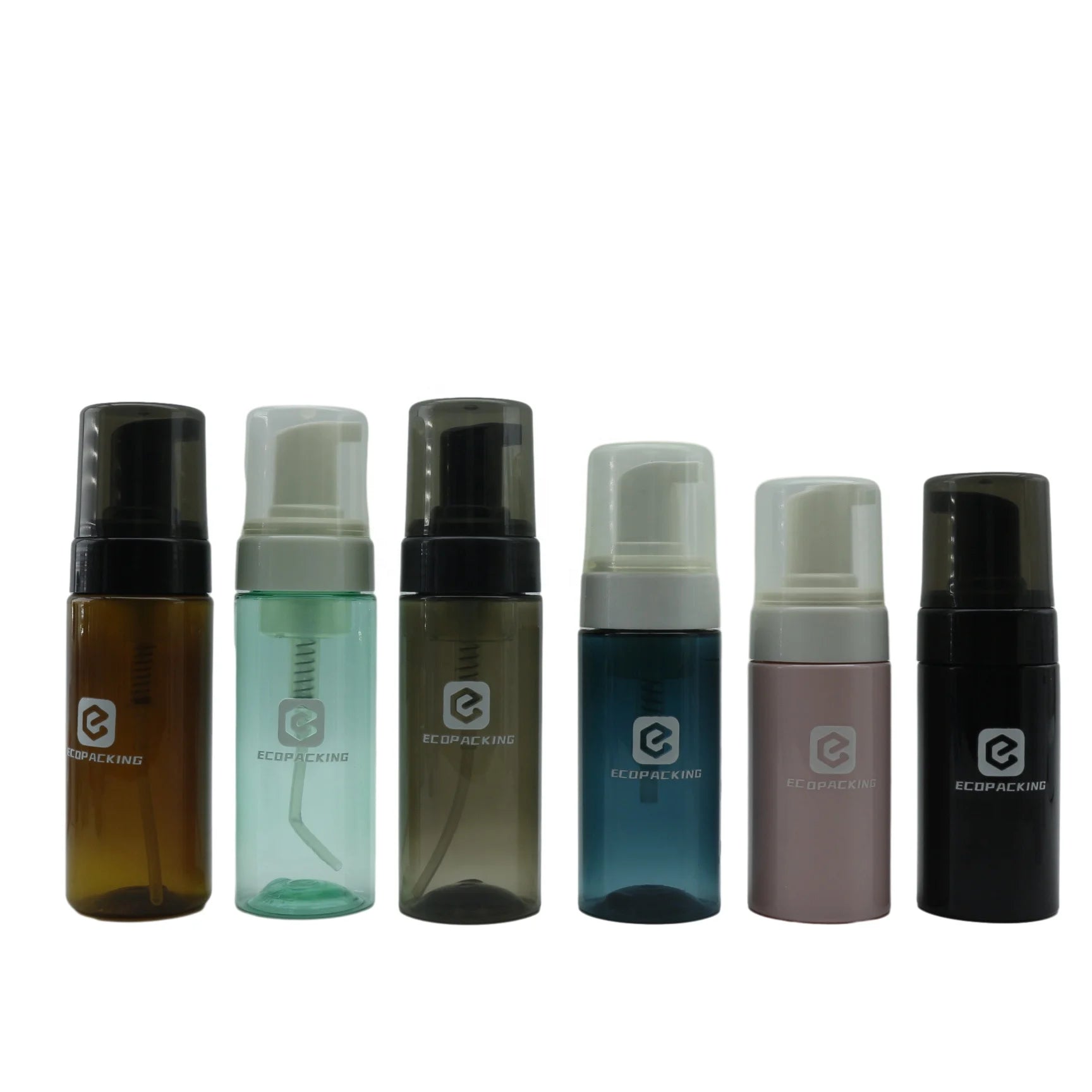 30ml 50ml 60ml 80ml 100ml 120ml 150ml 200ml 250ml 300ml 500ml Foaming Soap Mousse Eyelash Foam Pump Bottle for Face Cleanser - 图片 2