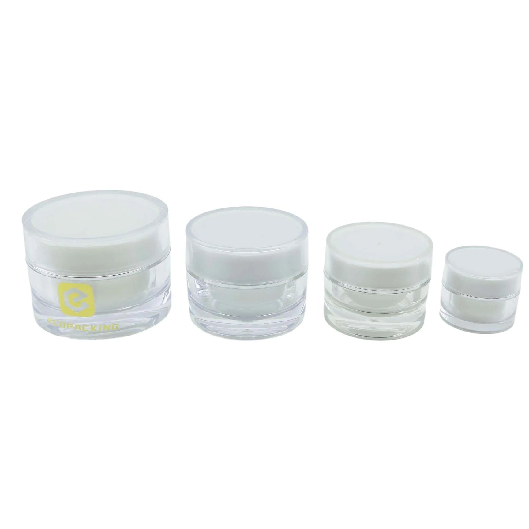 High Quality Eye Face Cream Jar 15g 20g 30g 50g Acrylic Cosmetic Jar with Lid M888