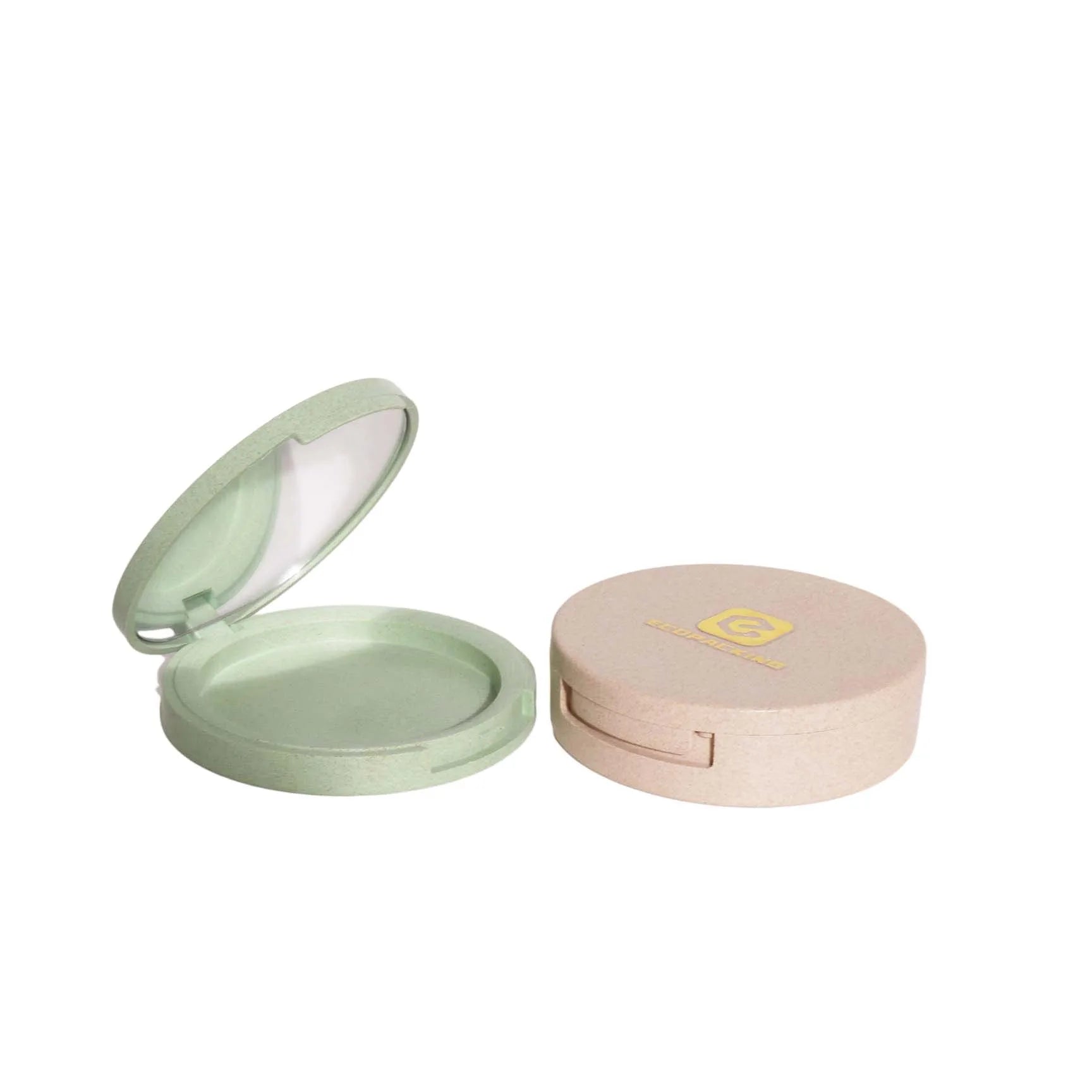 Environmental Biodegradable Wheat Straw 6-Color Empty Eyeshadow Palette with Custom Print for Shampoo & Lotion Cosmetics - 图片 2
