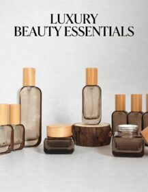 Empty 20ml 30ml 50ml 100ml 120ml Square Glass Serum Essential Lotion Pump Bottle and Luxury Cream Jar Set