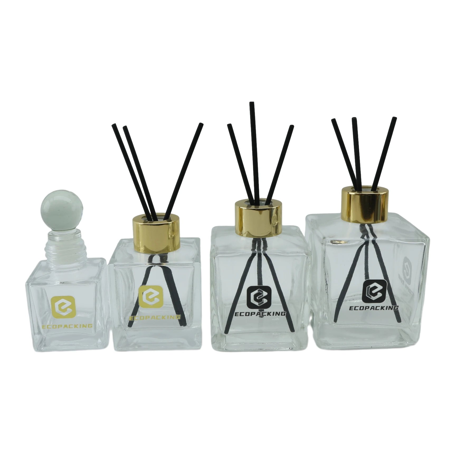 Good Quality 100ml Glass Reed Diffuser Bottle with Cork Sealing Screen Printed Flat Design for Perfume XXX8888 - 图片 10