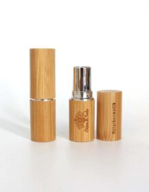 Luxury Lipstick Tube 5ml 5g Custom Aluminum Inner Bamboo Lipstick Tube