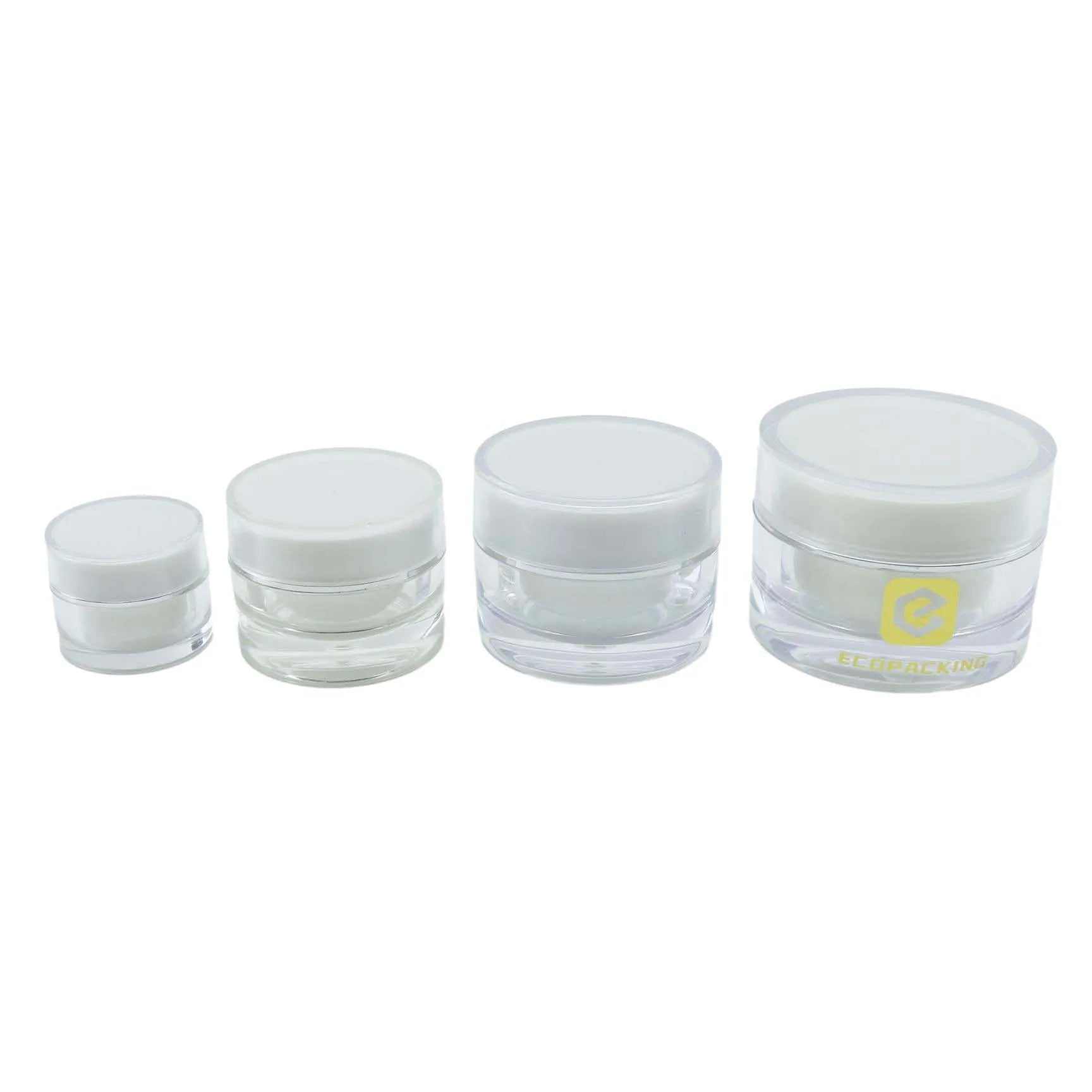 High Quality Eye Face Cream Jar 15g 20g 30g 50g Acrylic Cosmetic Jar with Lid M888 - 图片 4