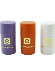 Custom Deodorant Stick Container 15g 30g 50g 75g Twist up Cosmetic Foundation Face Cream Stick