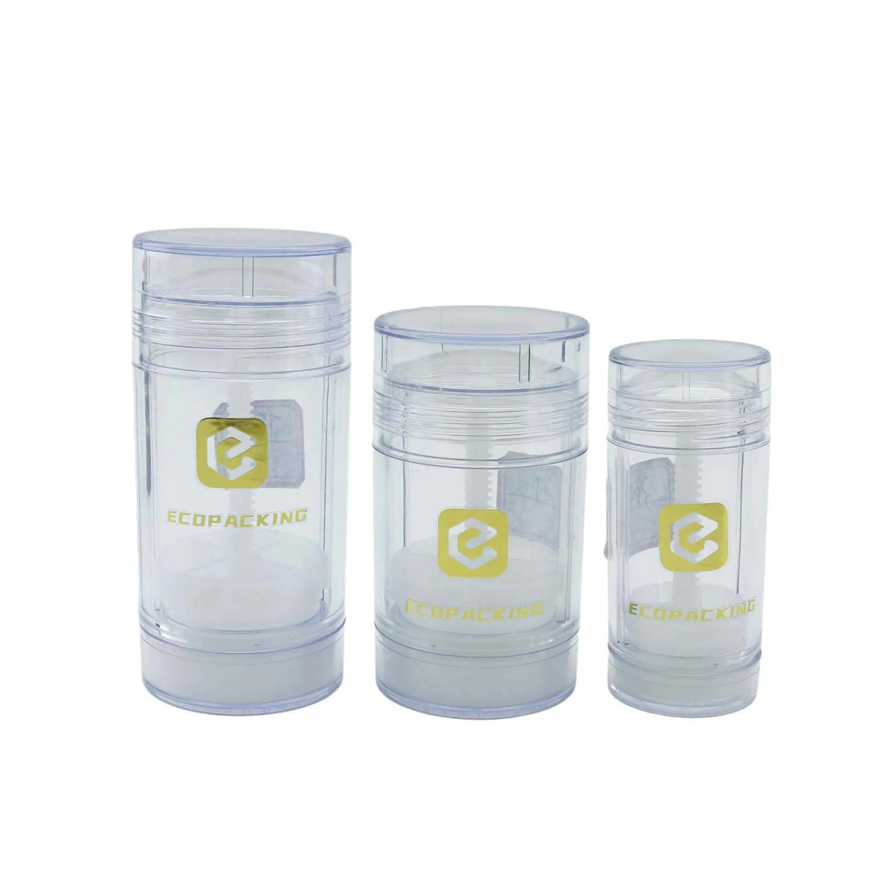 Empty Transparent Deodorant Stick 15g 30g 50g 75g Deodorant Container D888 - 图片 2