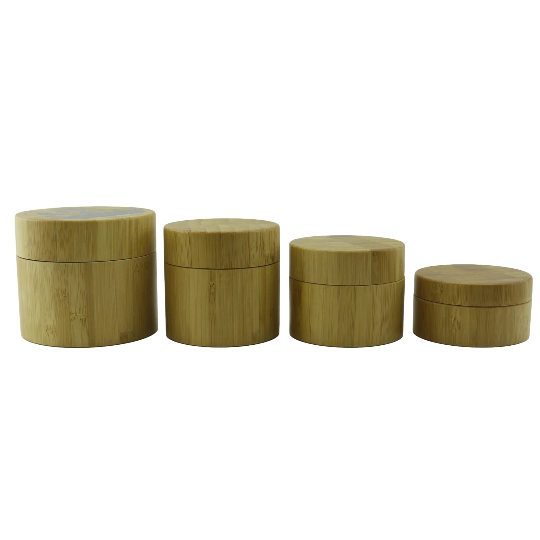 5g 15g 30g 50g 100g 150g 200g 250g Glass Cosmetic Jar Face Body Cream Glass Jar with Bamboo Lids F888 - 图片 3