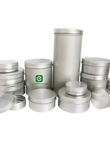 5ml 10ml 15ml 30ml 50ml 60ml 80ml 100ml 150ml 200ml 250ml 500ml 750ml 1000ml Candle Wax Balm Aluminum Jar Cosmetics Cream B888