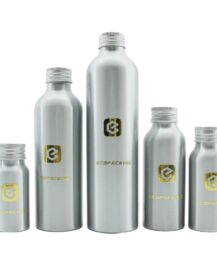 30ml 50ml 100ml 150ml 200ml 250ml 300ml 500ml 1000ml Empty Metal Aluminum Bottle for Cosmetic Oil Perfume Aluminum Bottles A888