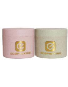 Luxury Cosmetic Jars 10g 20g 30g 50g 100g 150g 200g 250g Wheat Straw Plastic Cream Jar
