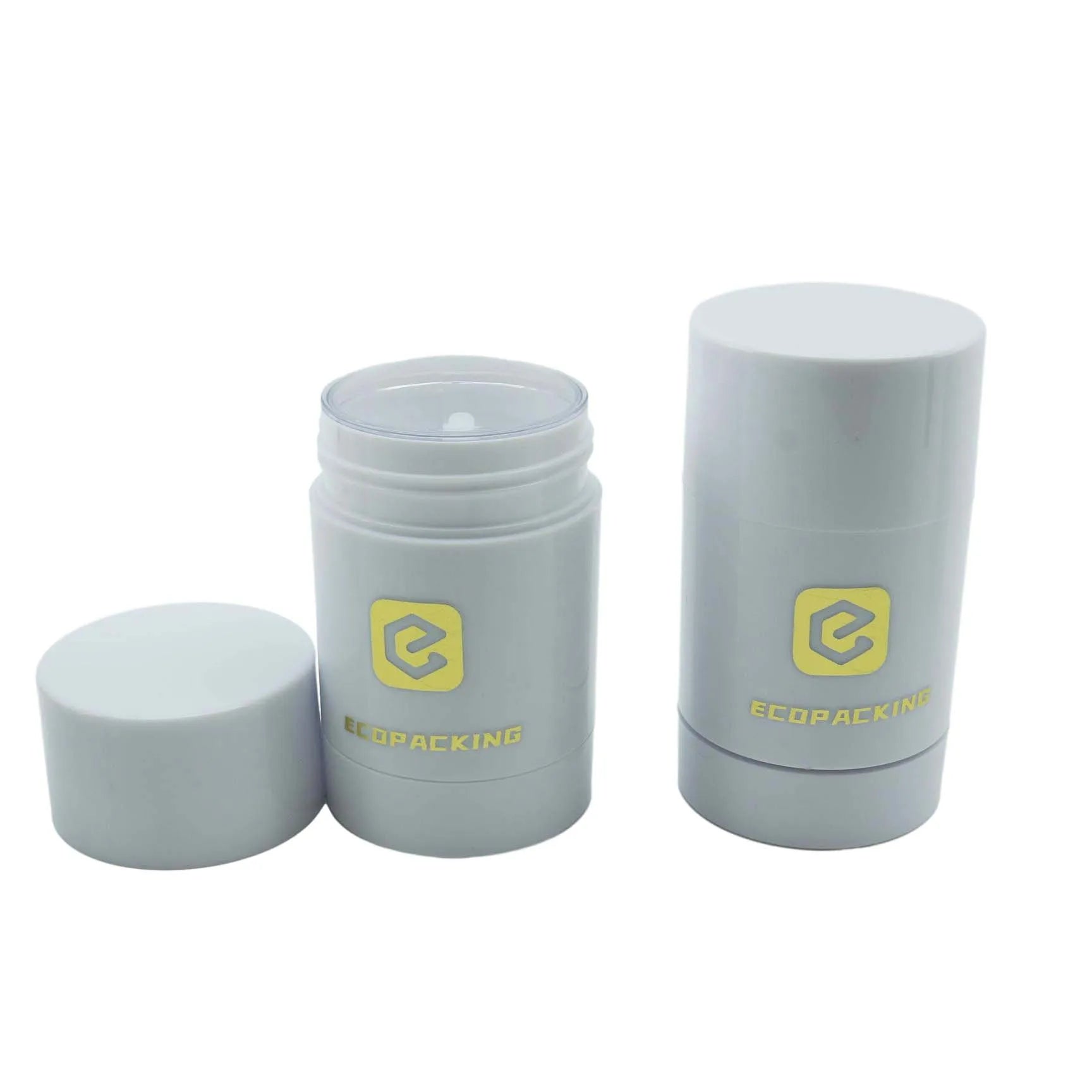 Custom Color 15g 30g 50g 75g Deodorant Stick Container Plastic Roll on Bottle Sunscreen Stick Deodorant Packaging F888 - 图片 6