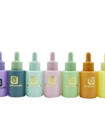 Empty Essential Oil Lotion Custom 30ml 50ml pink Glass Cosmetic Serum Pump Bottle Set Luxury Cosmetic Packaging BBB888