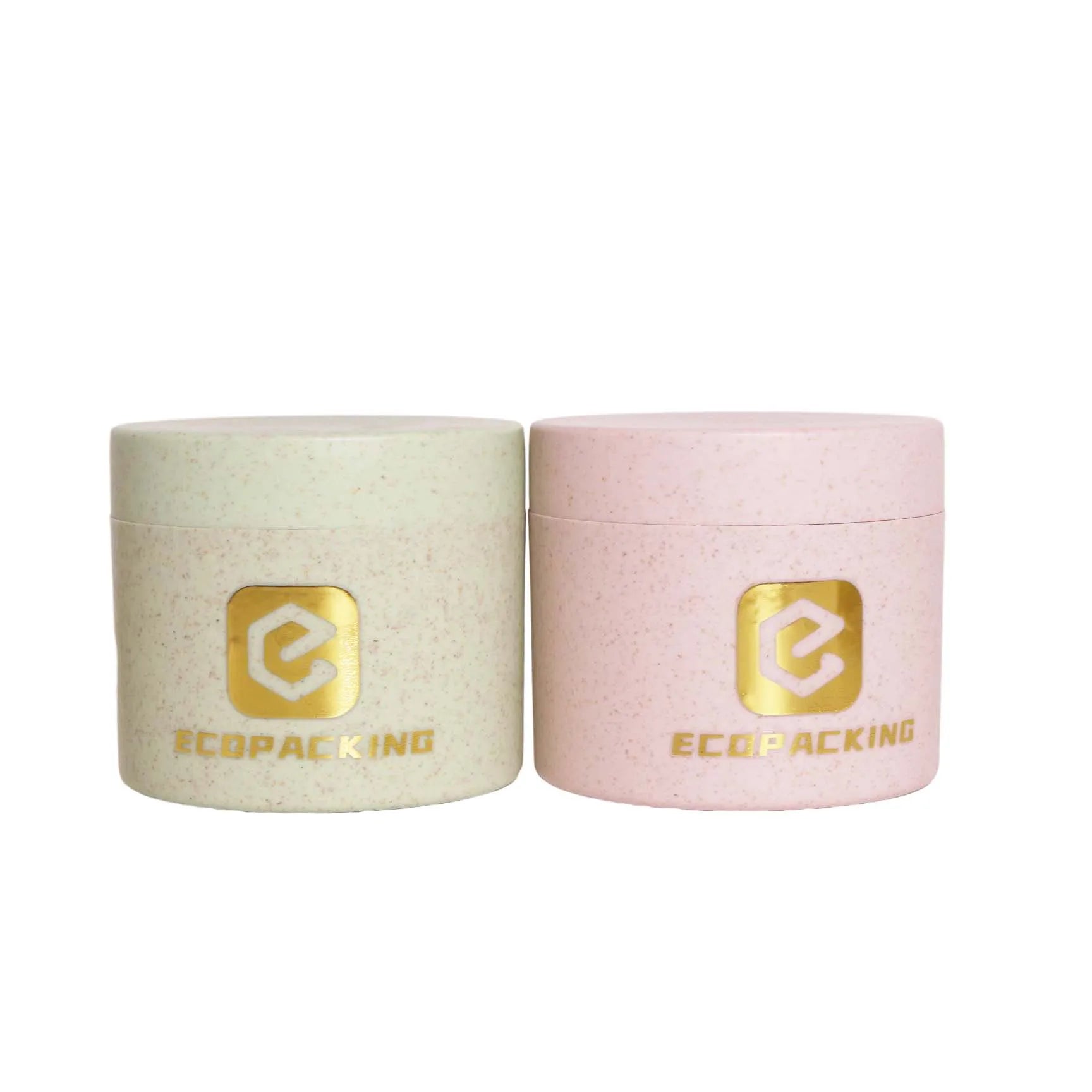 100% Eco Friendly Biodegradable 15g/30g/50g/100g/200g/300g White PLA Cosmetic Shampoo Face Cream Body Scrub Containers Jars 888J - 图片 2
