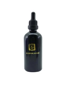 Hot Sale Hair Oil Packaging Bottles 5ml 10ml 15ml 20ml 30ml 50ml 100ml Black Dropper Bottle