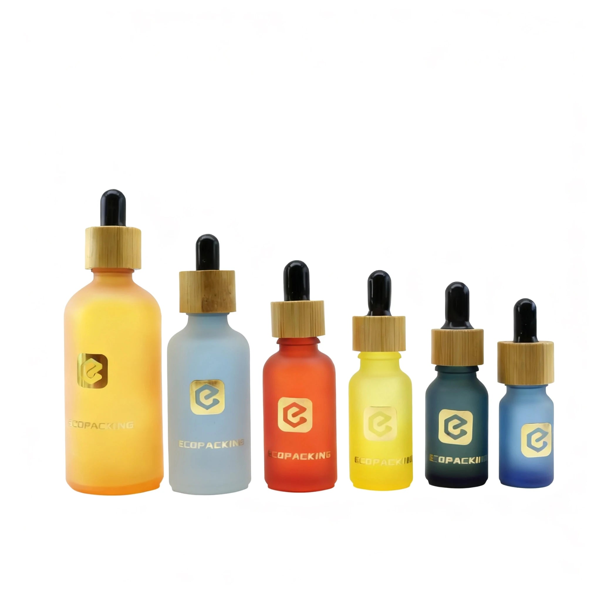 Wholesale Oil Dropper Bottle 10ml 15ml 30ml 50ml 100ml Round Serum Glass Bottles With Dropper Cap - 图片 5
