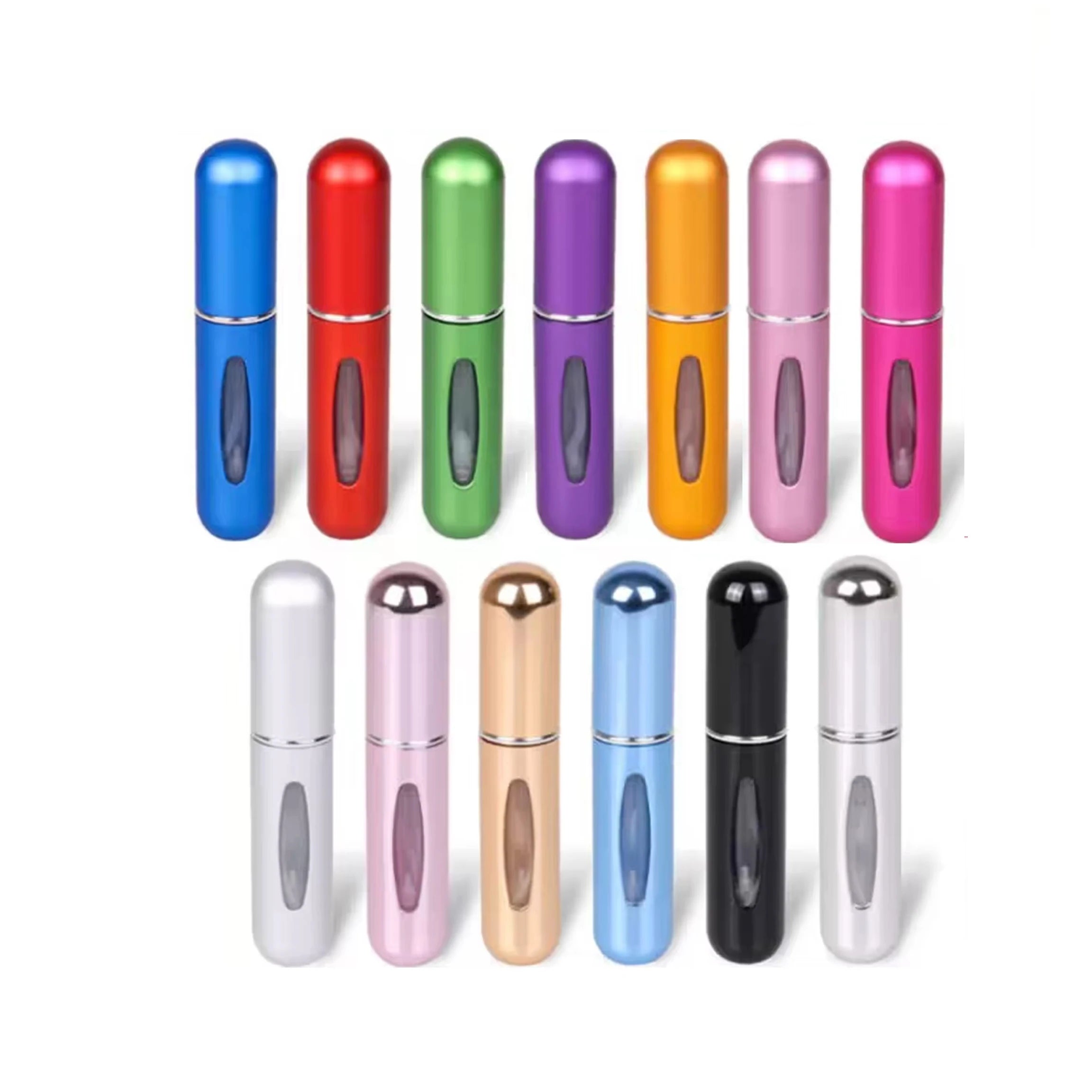 In Stock 3/5/8Ml Aluminium Refillable Bottom Perfume Atomizer Colourful Empty Mini Travel Perfume Atomizer Travel Perfume Bottle - 图片 7