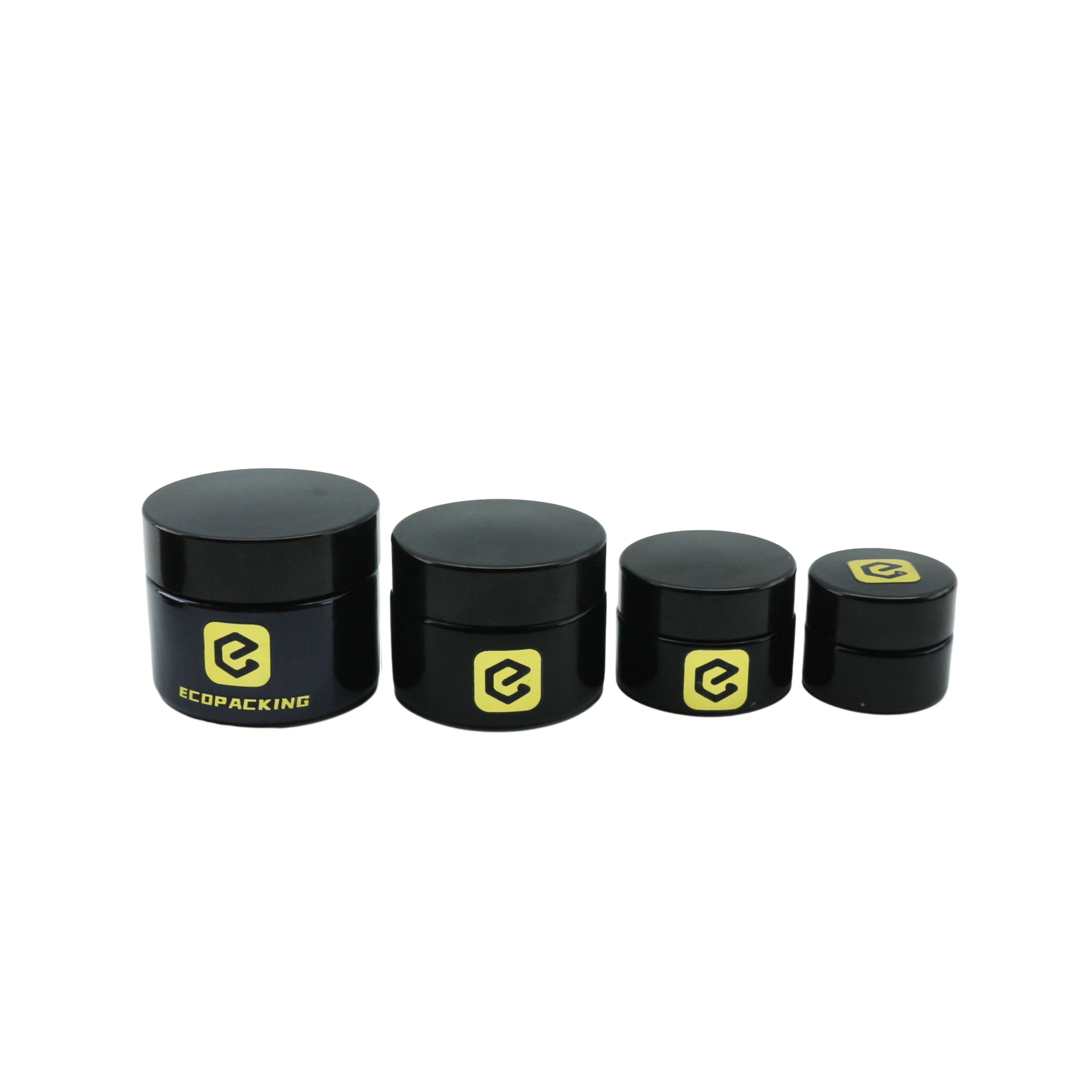 5ml 5g Uv Violet Cosmetic Glass Jar for Cream Skin Care Concentrate Jar - 图片 3