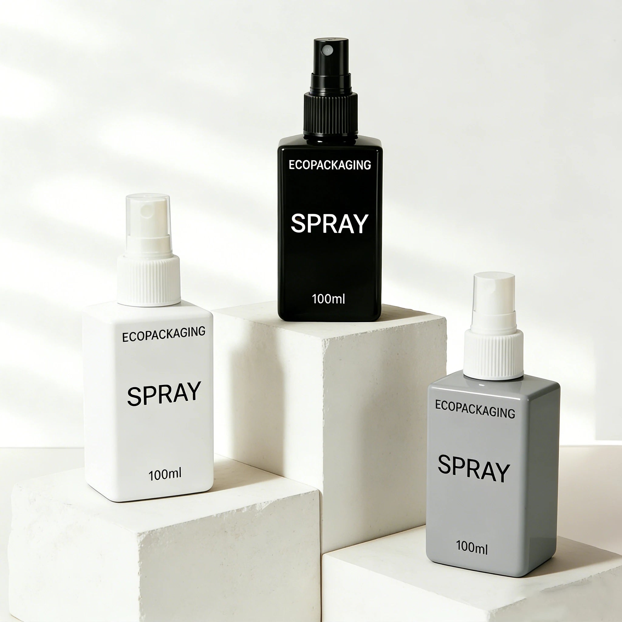 Empty Travel Pet Perfume Make up Spray Bottle Cosmetic Skincare Plastic Fine Mist Bottle Packaging - 图片 6