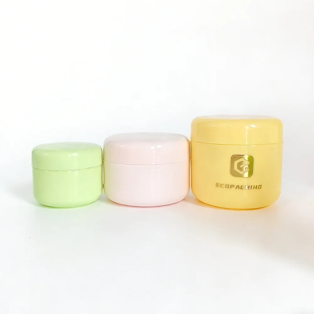 Custom 1 oz 2 oz 4 oz 8 oz 16 oz Plastic Jars with Lids for Cosmetics - 图片 4