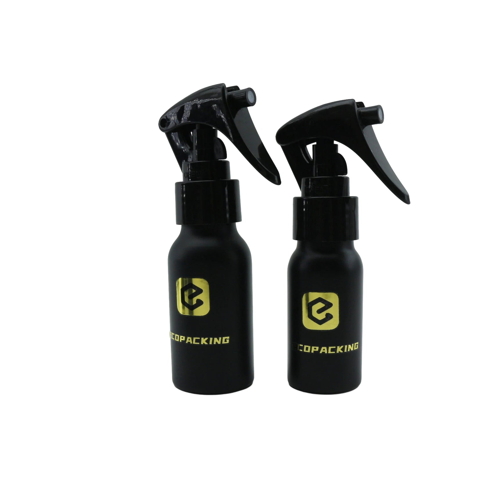 30ml-1000ml Aluminum Pump Bottle Matt Black/Custom Color Pump for Personal Care Liquid Soap - 图片 2