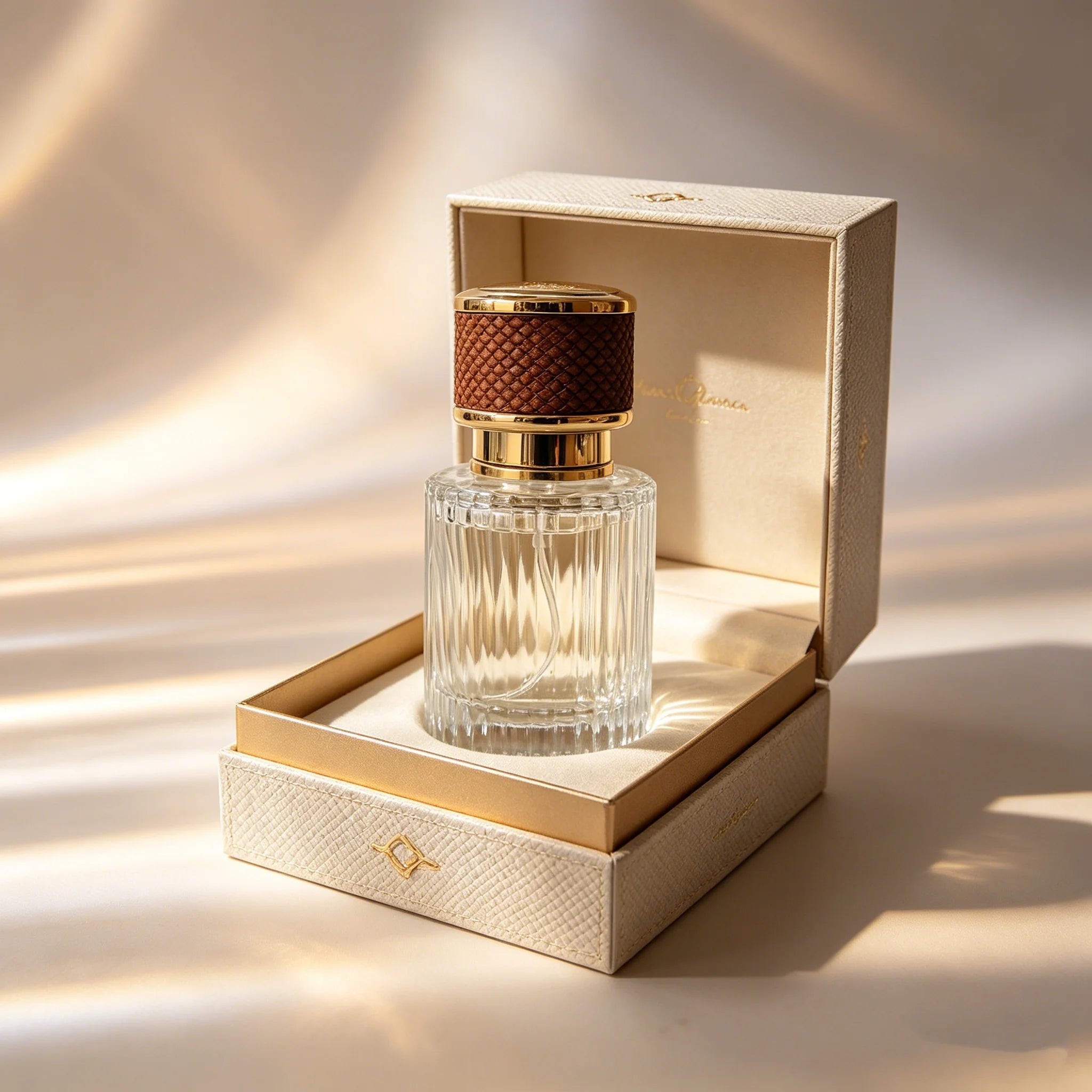 Round Cylinder Clear 30Ml 50Ml 100Ml Luxury Perfume Bottle Packaging Perfume Bottles Luxury Empty Custom Perfume Bottle With Box - 图片 2