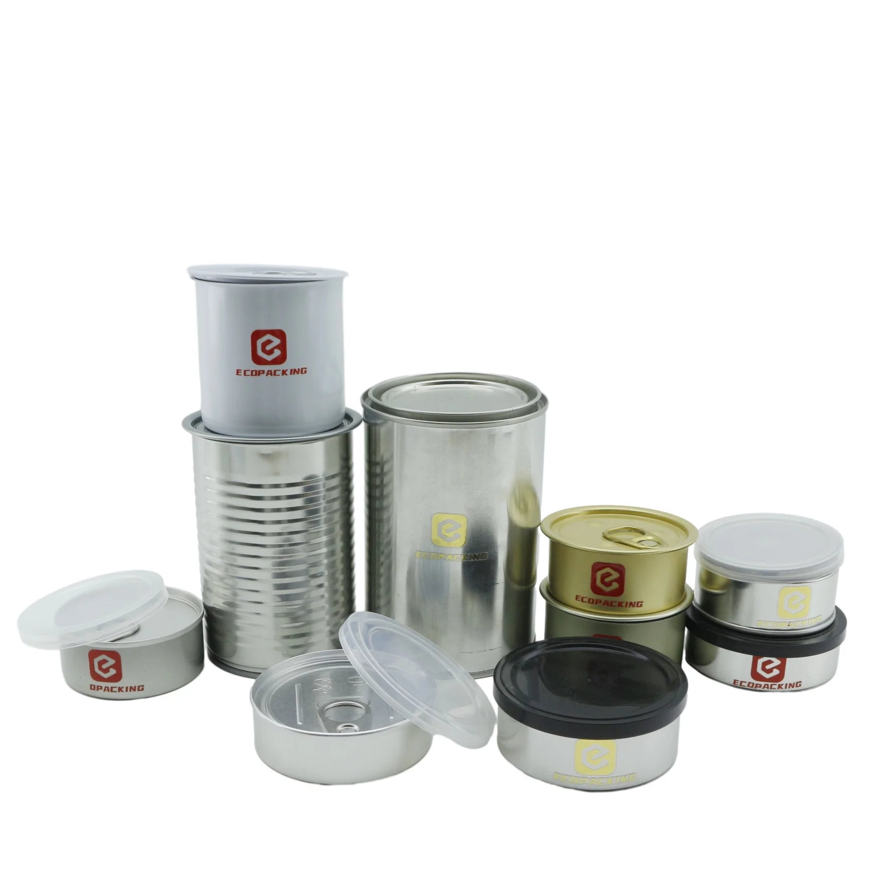 Tin Packaging Flower Bud Tuna Cali Press in Self Seal Tin Can with Lid 100ml 3.5 Fl oz / 3.5g AAA8888 - 图片 2
