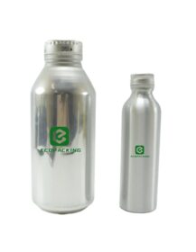 Alcohol Beverage Aluminum Bottle 500ml 750ml Aluminium Wine Vodka Bottles with Cover