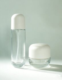 30g 50g Round Empty Glass Cream Cosmetic Jar for Face Cream Eye Cream Balm Packaging Luxury Cosmetic