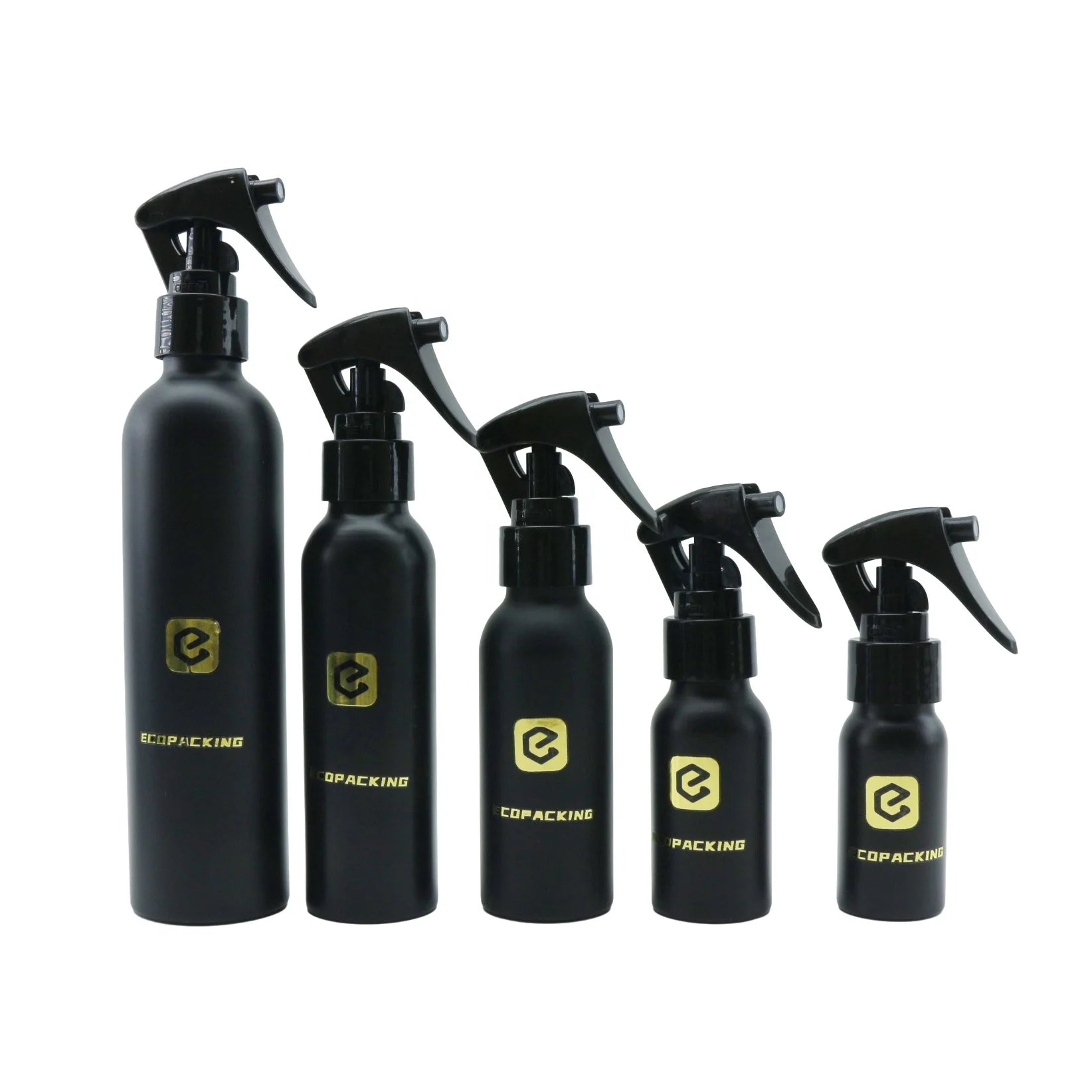 Cosmetic Aluminum Bottle 50ml 100ml 200ml 300ml 500ml Trigger Spray Cleaning Bottle - 图片 6
